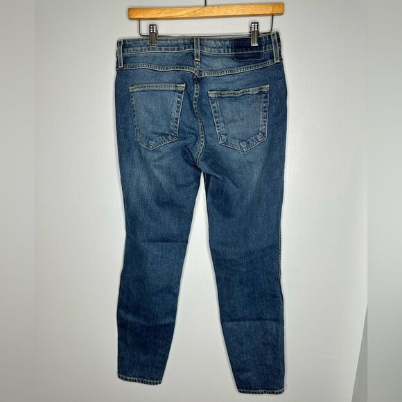 Amo Twist Seam Mid Rise Ankle Skinny Jeans In Liberty women’s Size 28 - Picture 4 of 6